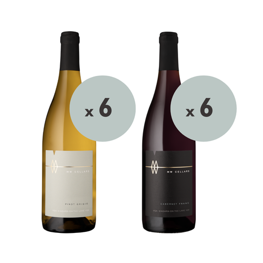 MW Cellars Case Special - 6 x 2024 Pinot Grigio, 6 x 2023 Cabernet Franc